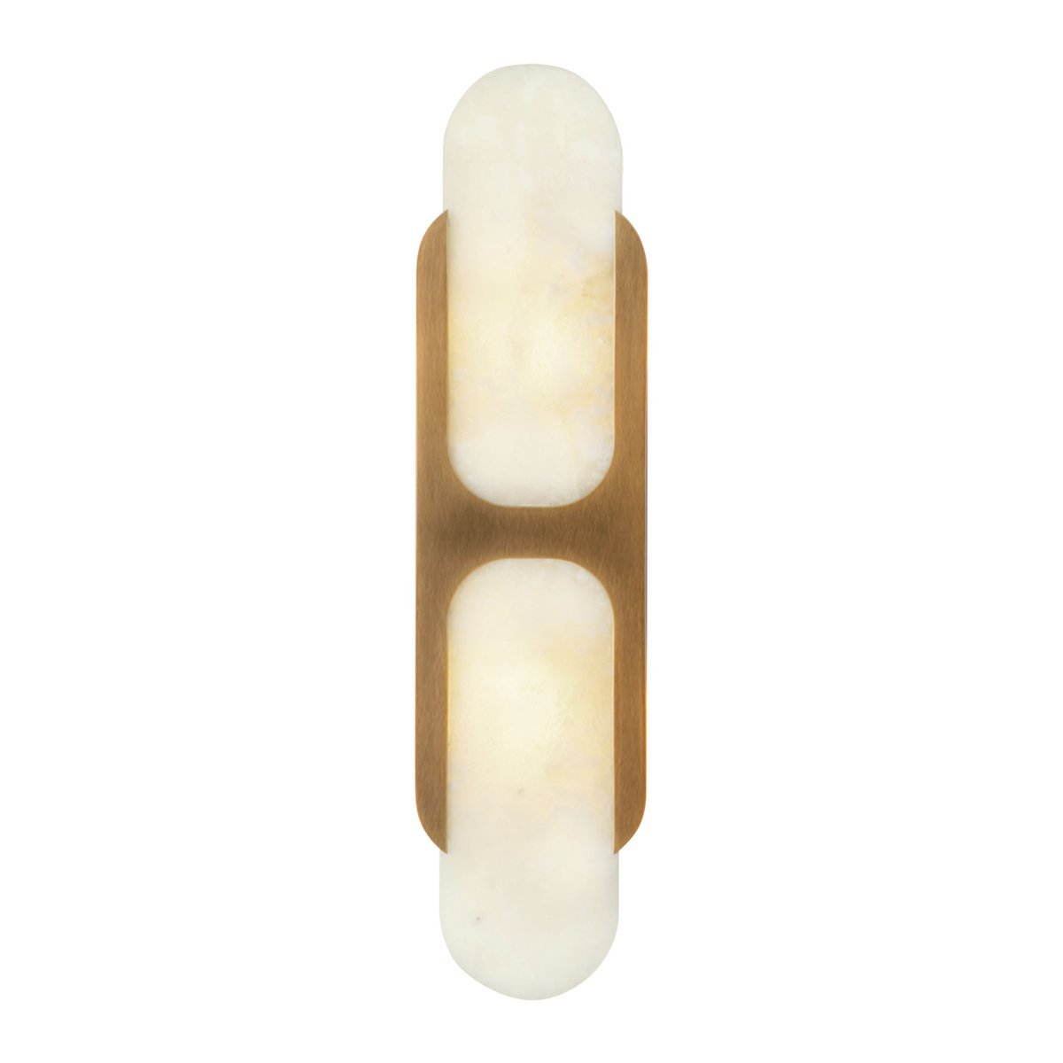 Ulthaora Double Globe Alabaster Wall Light