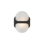 Ulthaora Double Globe Alabaster Wall Light