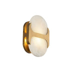 Ulthaora Double Globe Alabaster Wall Light