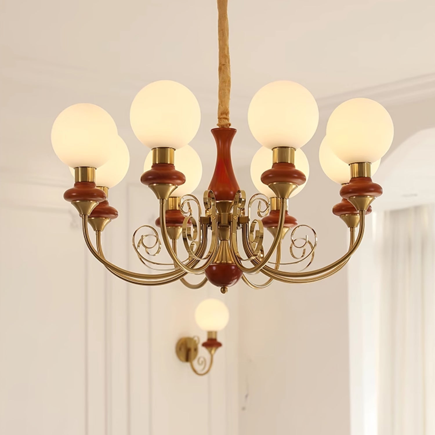 Evanthe Chandelier Glass