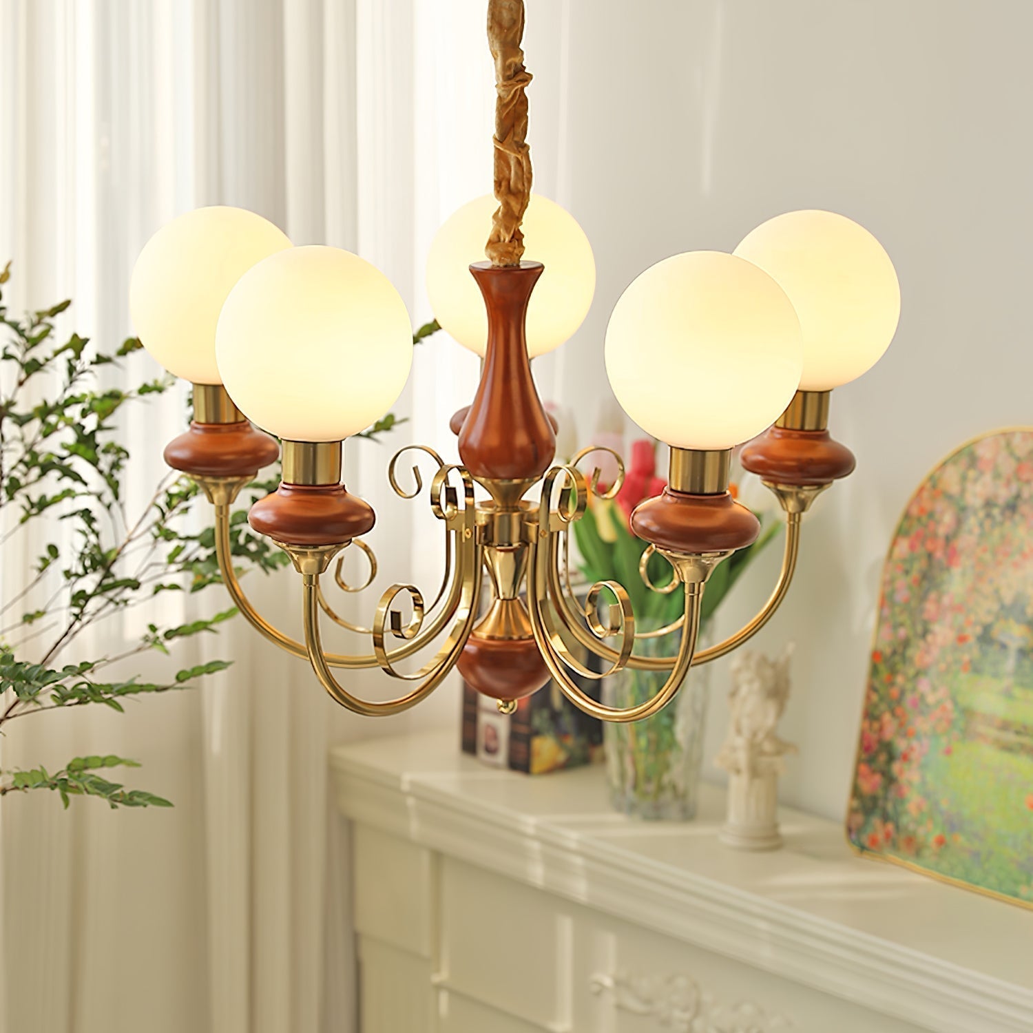 Evanthe Chandelier Glass