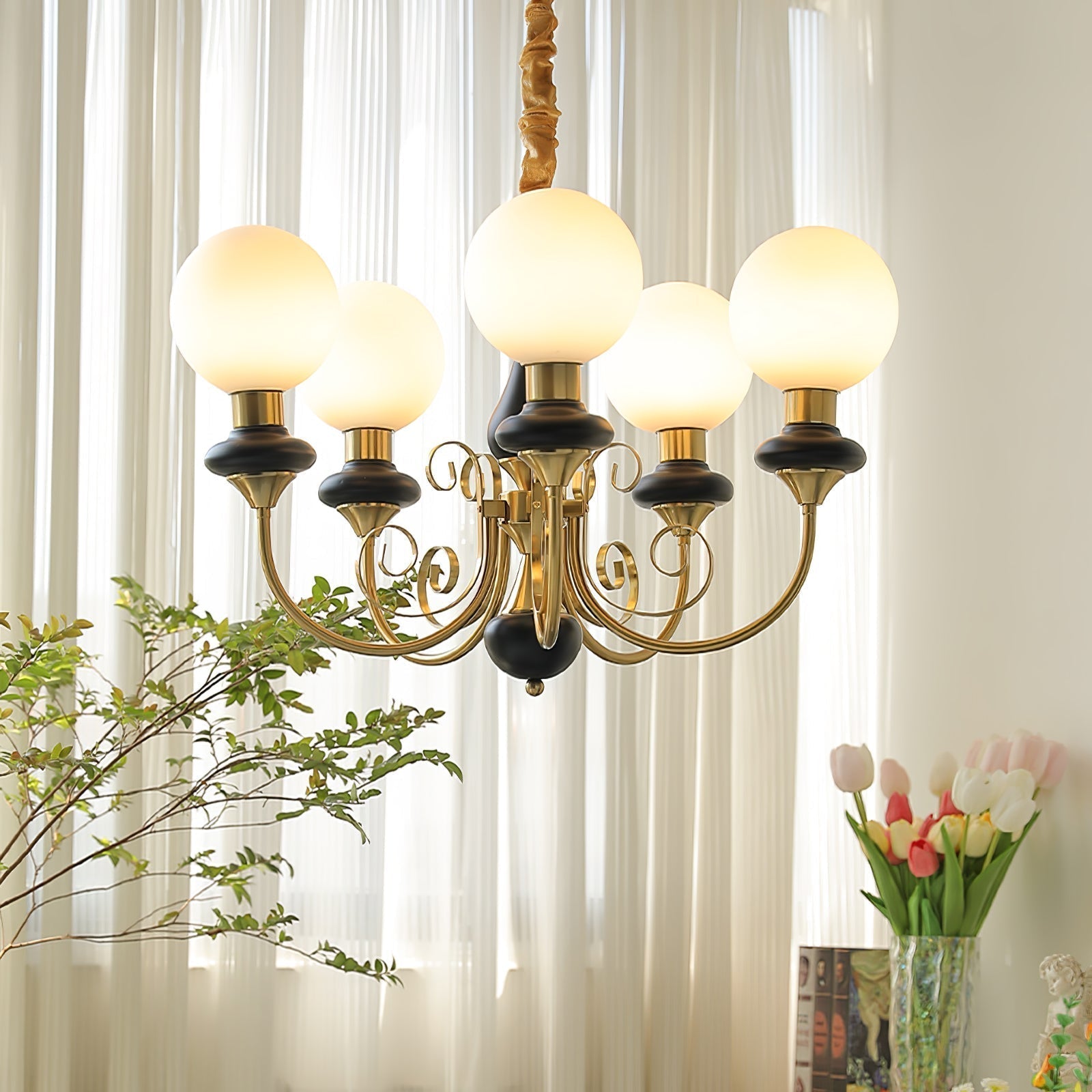 Evanthe Chandelier Glass