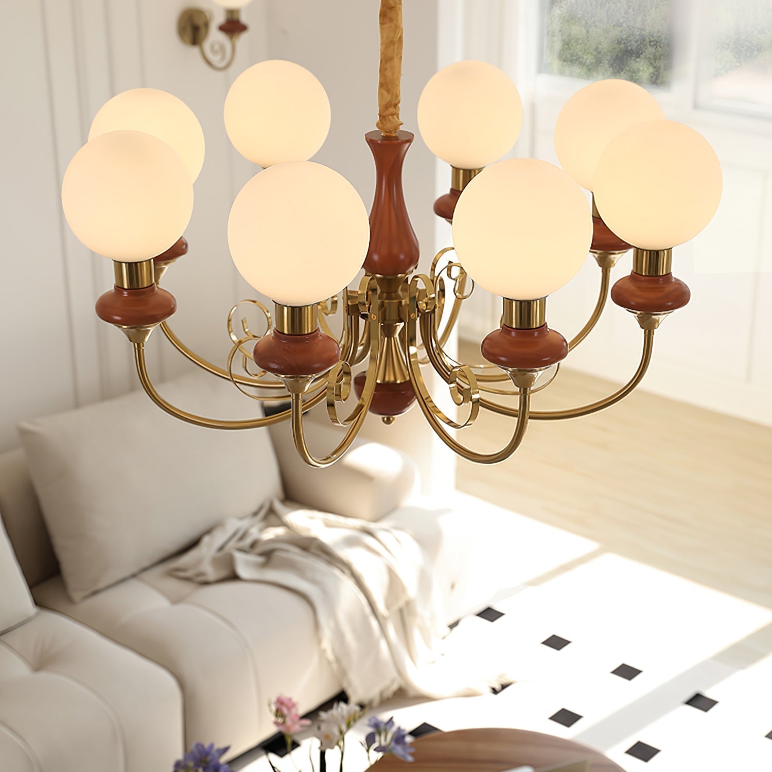 Evanthe Chandelier Glass