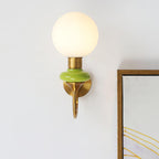 Velin Brass Wall Lamp