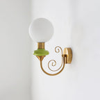 Velin Brass Wall Lamp
