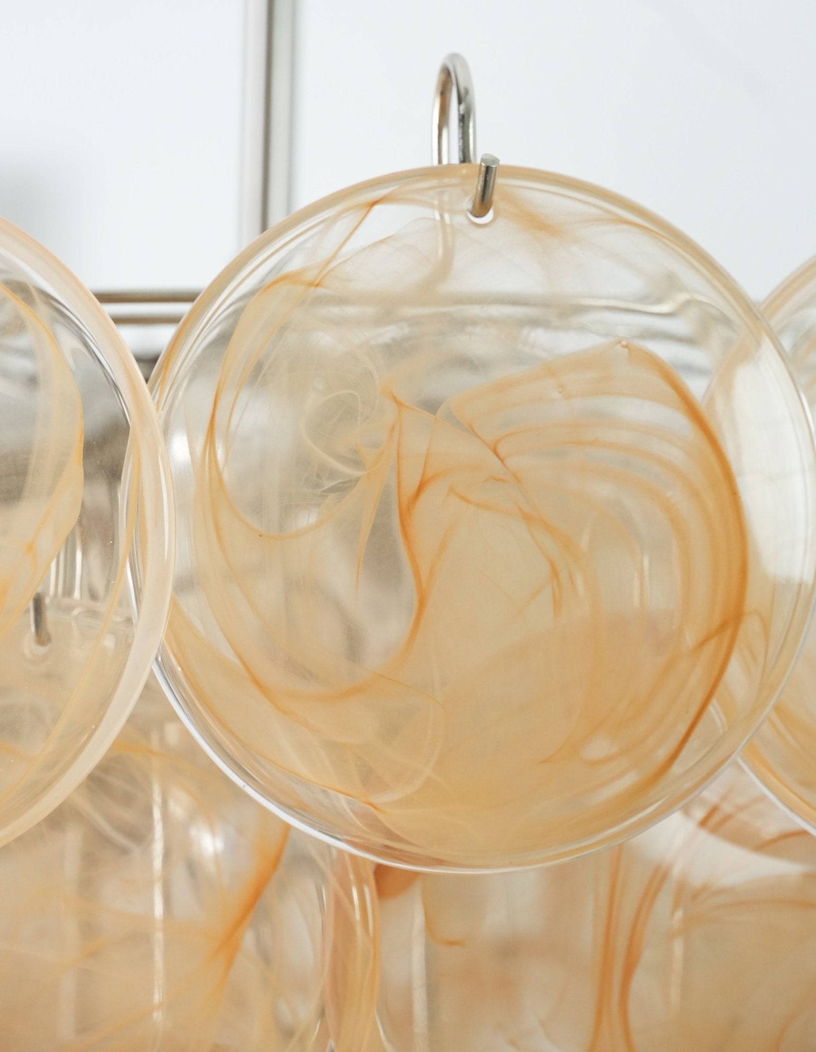 Aurora Chandelier Murano Glass Disc Classic