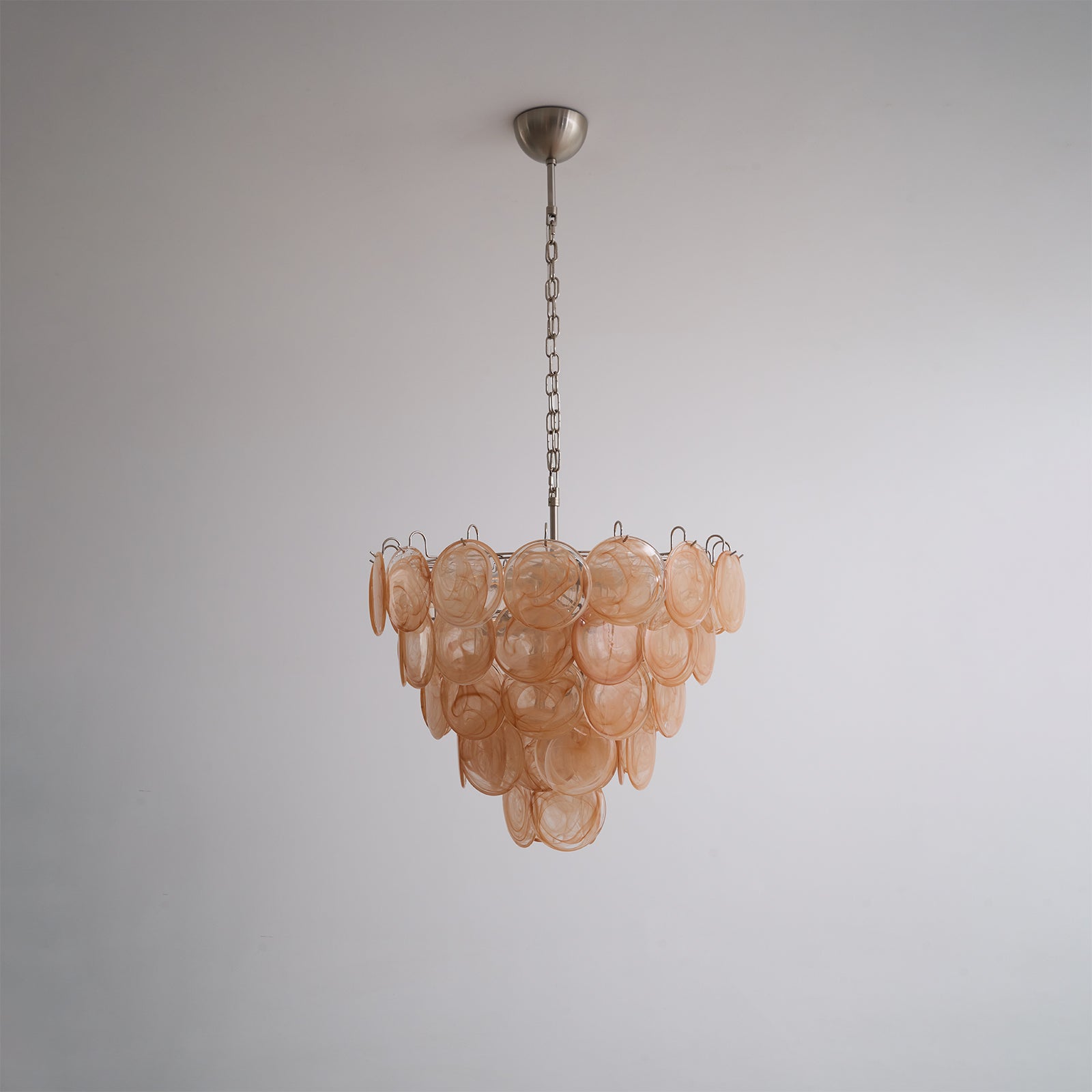 Aurora Chandelier Murano Glass Disc Classic