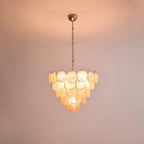Aurora Chandelier Murano Glass Disc Classic