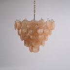 Aurora Chandelier Murano Glass Disc Classic