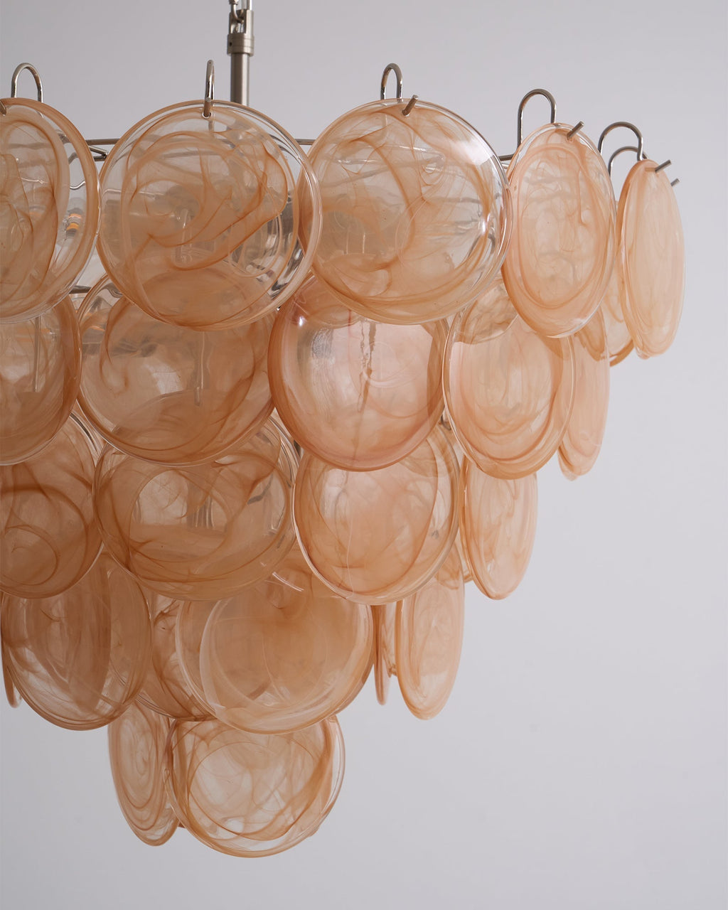 Aurora Chandelier Murano Glass Disc Classic
