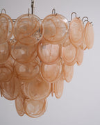 Aurora Chandelier Murano Glass Disc Classic