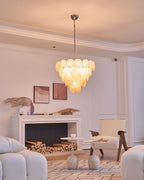 Aurora Chandelier Murano Glass Disc Classic