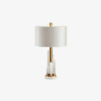 Olvenor Cylindrical Alabaster Table Lamp