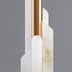 Olvenor Cylindrical Alabaster Table Lamp