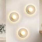 Zelirara Concentric Travertine Wall Light