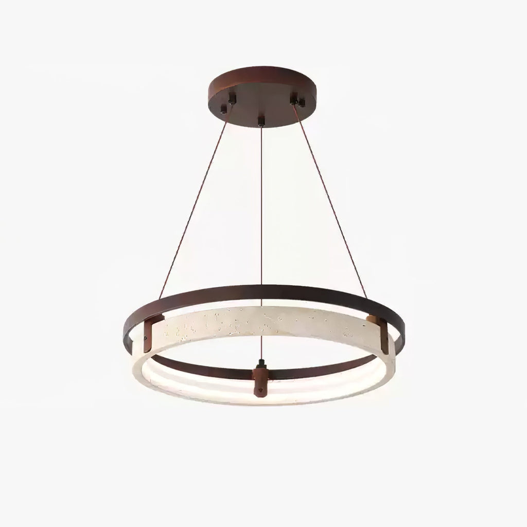 Veraearae Travertine Pendant Light