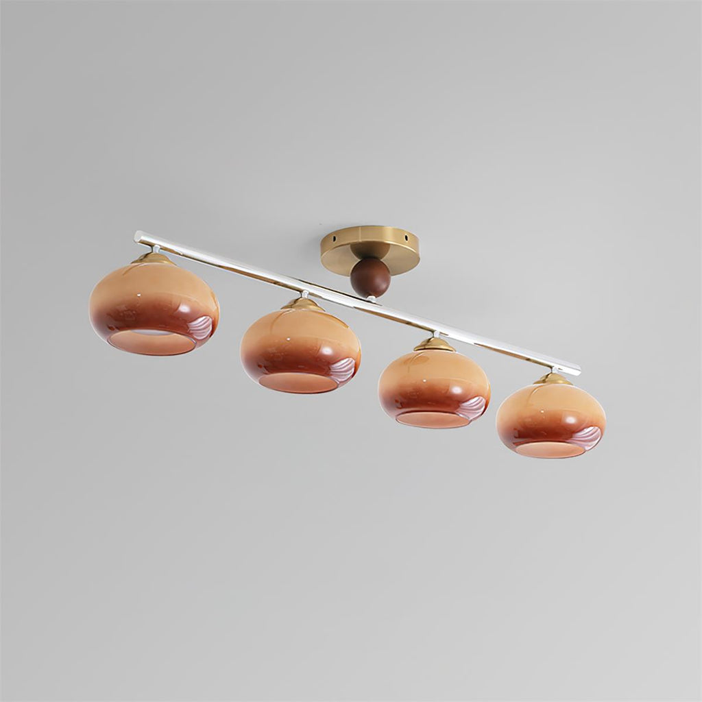 Charlotte Modern Glass Ceiling Light