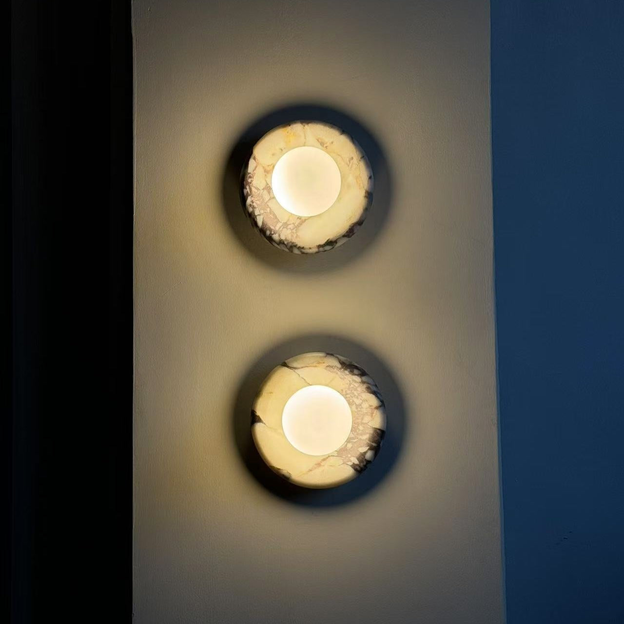 Avi Marble Indoor Wall  Sconce