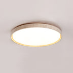 Kathy  Travertine Round Ceiling Light