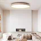 Kathy  Travertine Round Ceiling Light