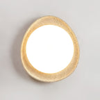 Cunorarae Organic Travertine Ceiling Light
