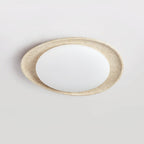 Cunorarae Organic Travertine Ceiling Light