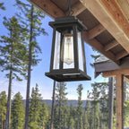 Ray Outdoor Lantern Pendant Light