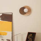 Ritta Wall Lamp Overlapping Travertine