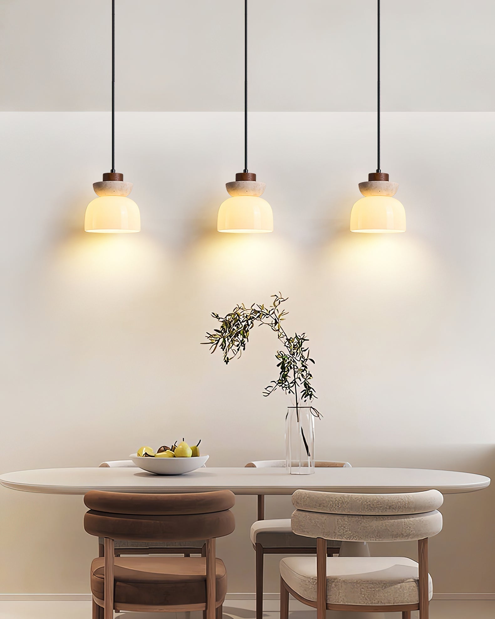 Ritta Layered Dome Pendant Lamp