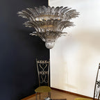Aurora Chandelier Murano Glass Palm Leaf Tiered