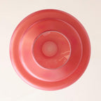 Pendant Lamp Layered Glass Dome Retro Silhouette Warm Ambient Glow