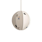 Elva Pendant Light Paper Ball Drawing