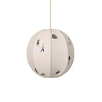 Elva Pendant Light Paper Ball Drawing