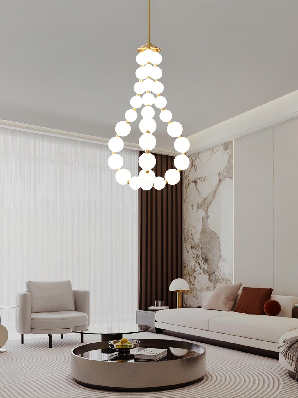 Pearl Modernl Chandelier