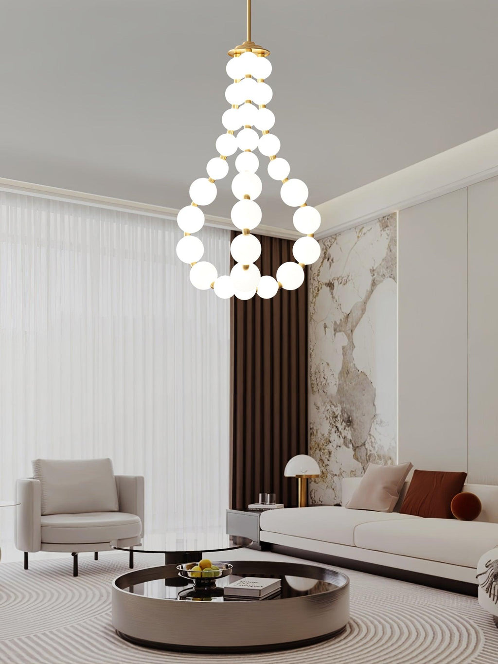 Pearl Modernl Chandelier