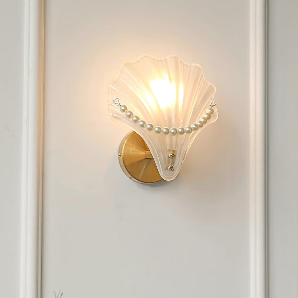 Pearl Shell Wall Lamp