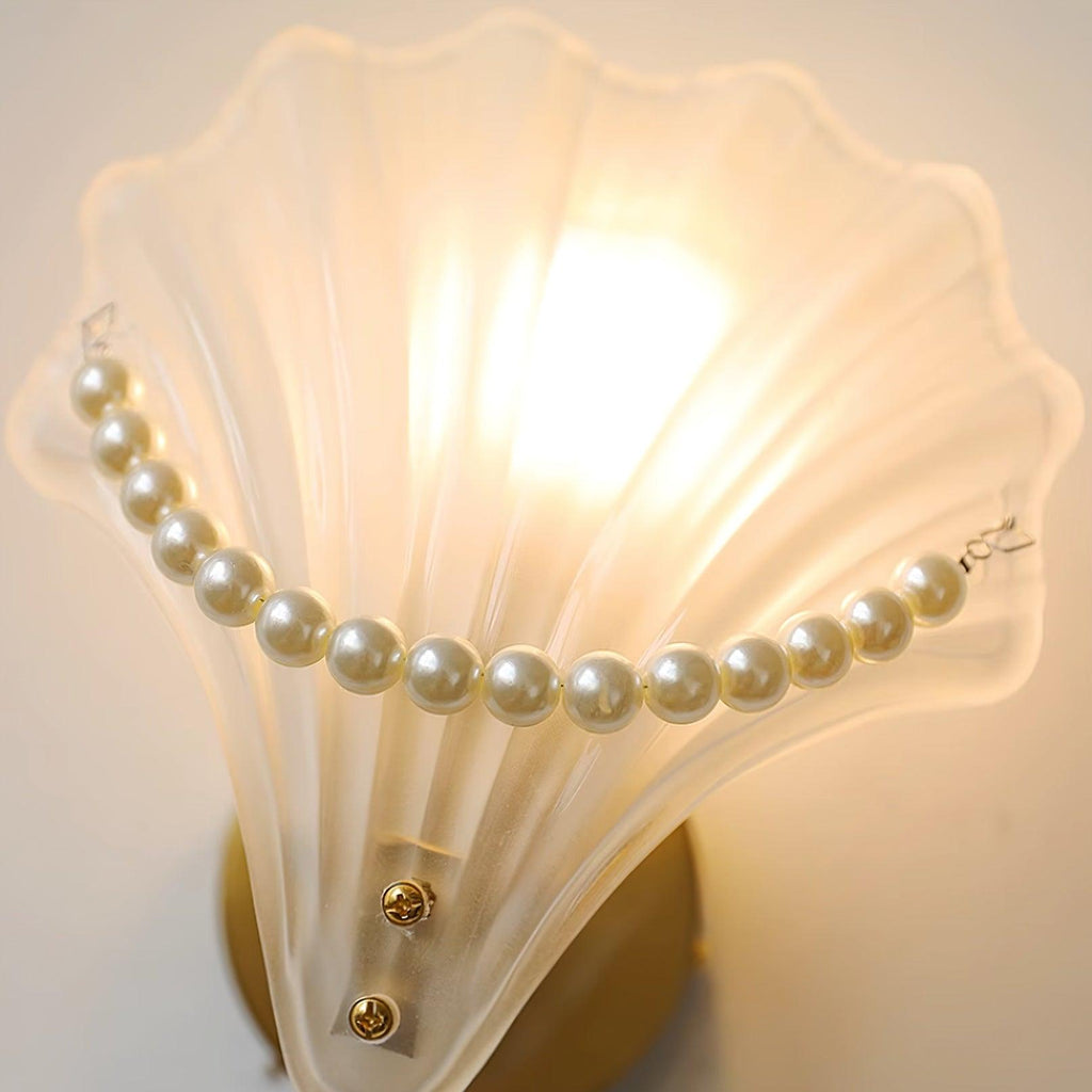 Pearl Shell Wall Lamp