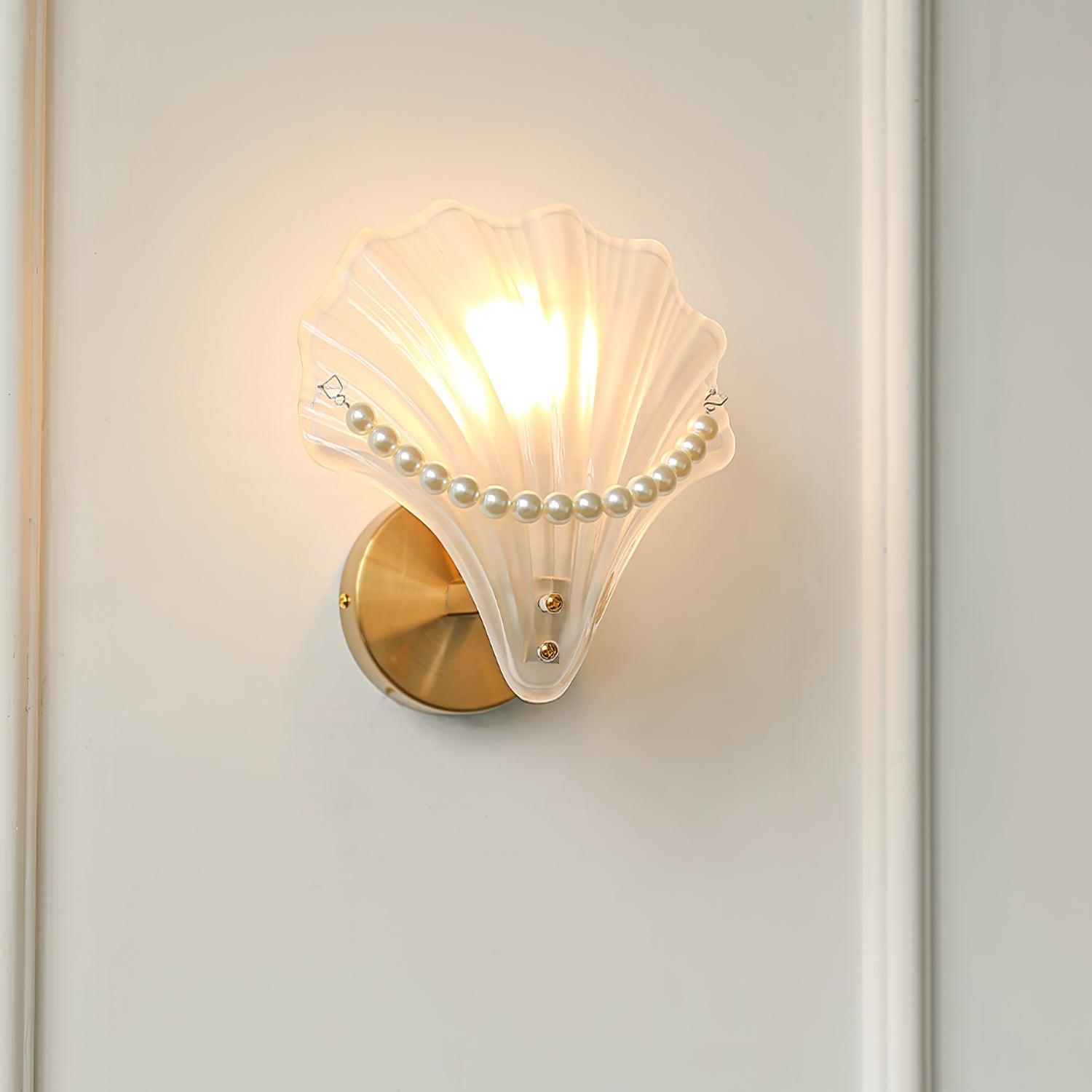 Pearl Shell Wall Lamp