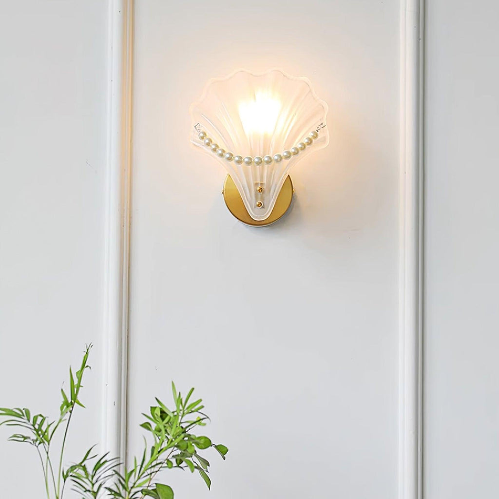 Pearl Shell Wall Lamp