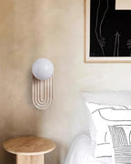 Pebivo Travertine Wall Lamp