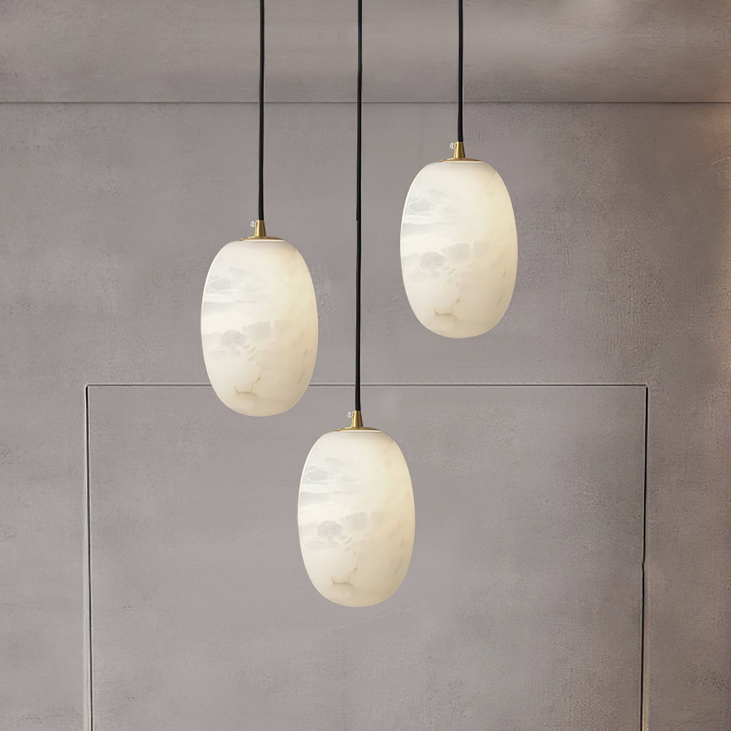 Vevelila Alabaster Pendant Light