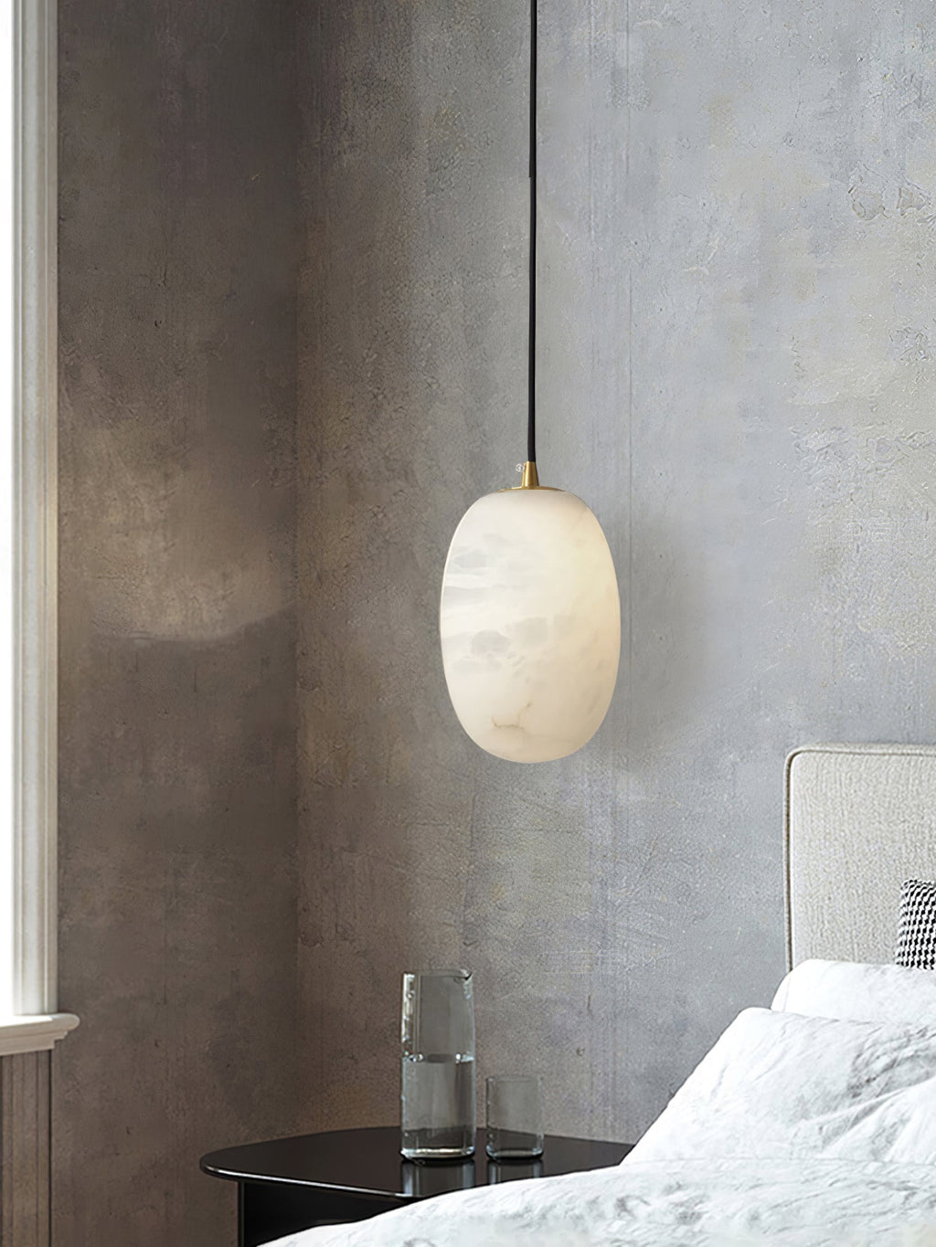 Vevelila Alabaster Pendant Light