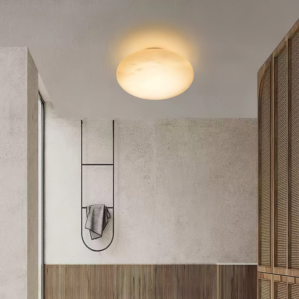 Eurthais Minimalist Alabaster Wall Light