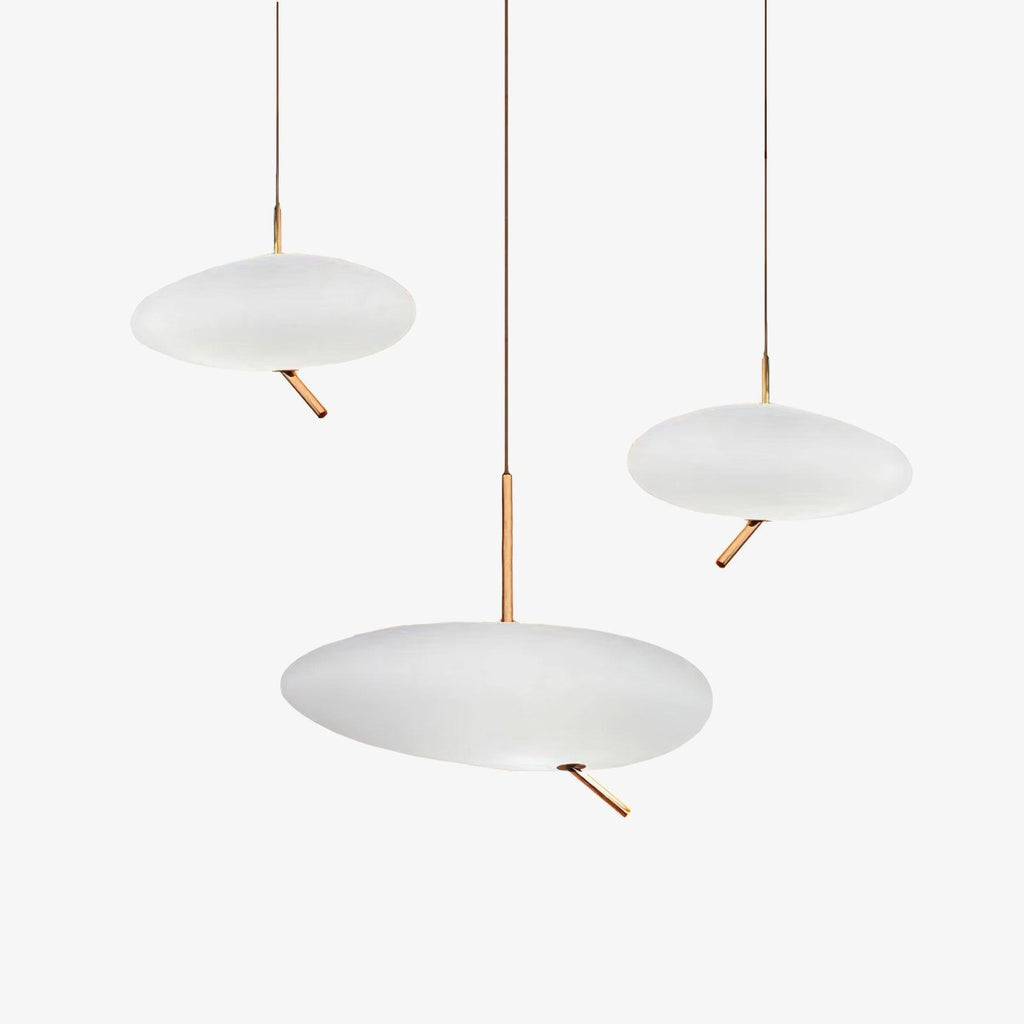 Oneli Rose Gold Pebble Pendant Light