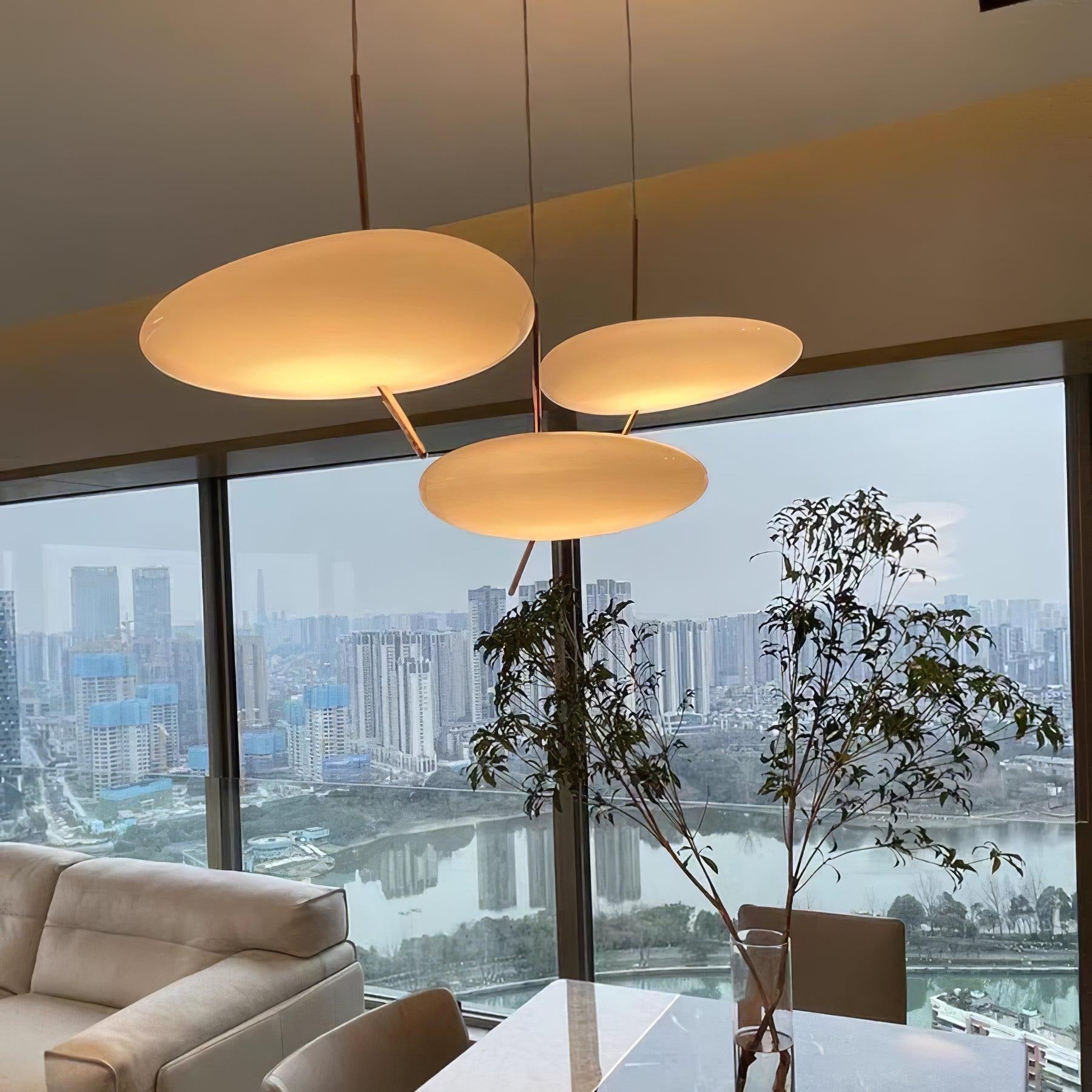 Oneli Rose Gold Pebble Pendant Light