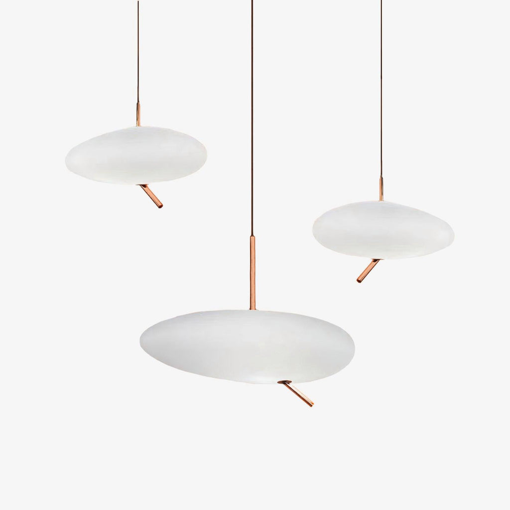 Oneli Rose Gold Pebble Pendant Light