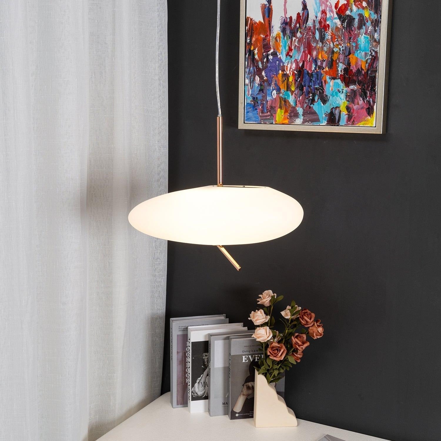 Oneli Rose Gold Pebble Pendant Light
