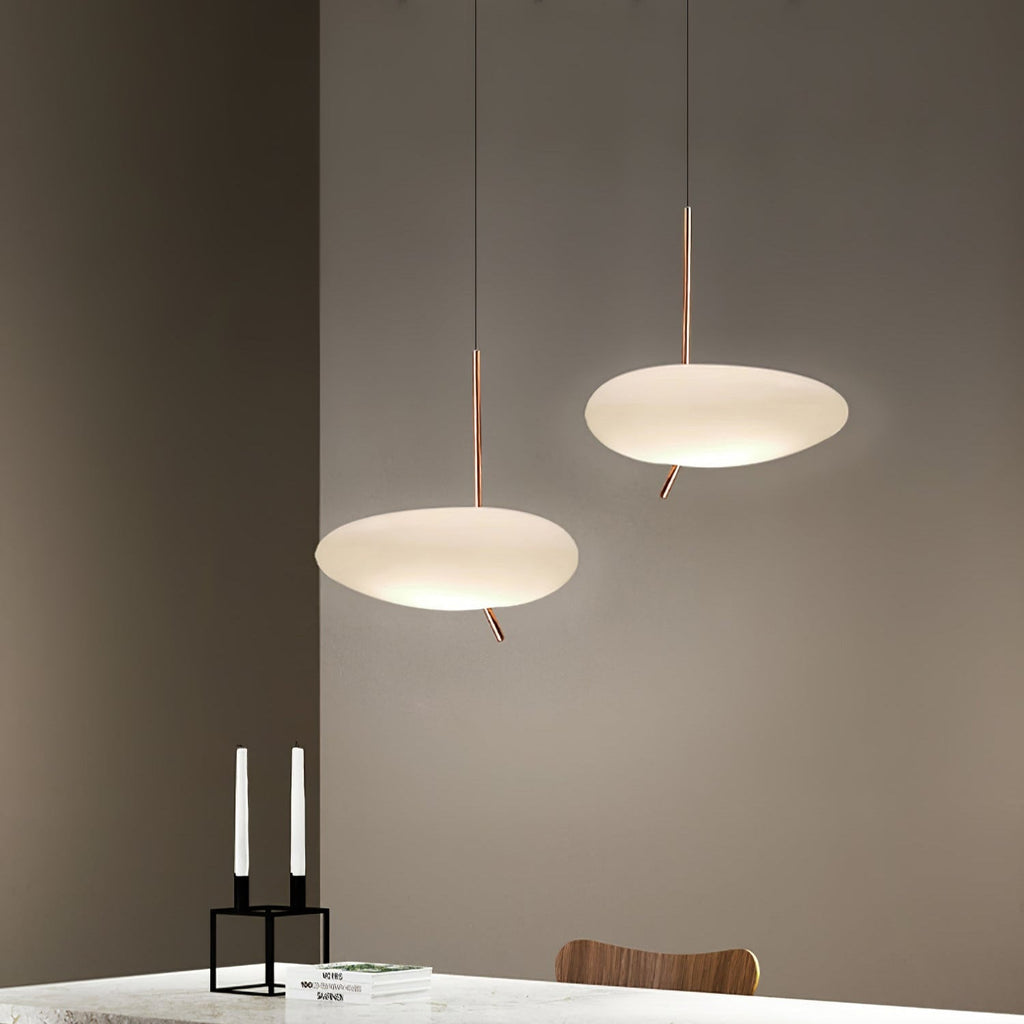 Oneli Rose Gold Pebble Pendant Light