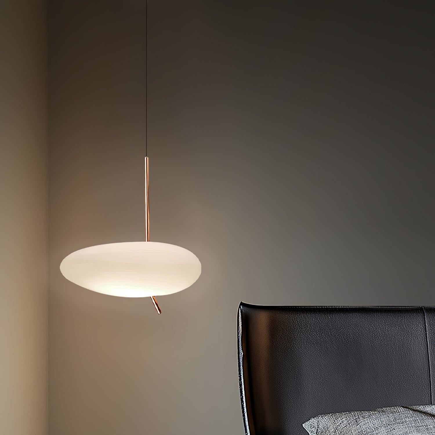 Oneli Rose Gold Pebble Pendant Light