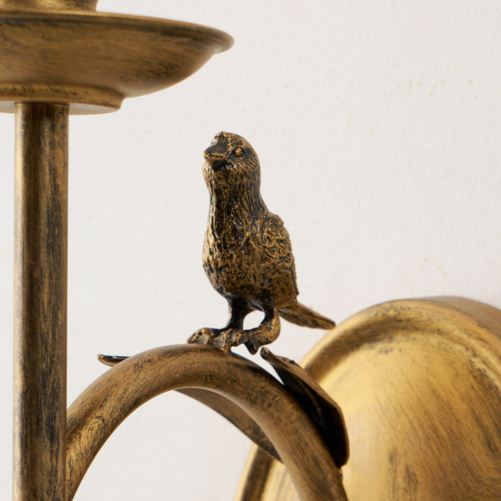 Amelo Vintage Bird Indoor Wall Sconce